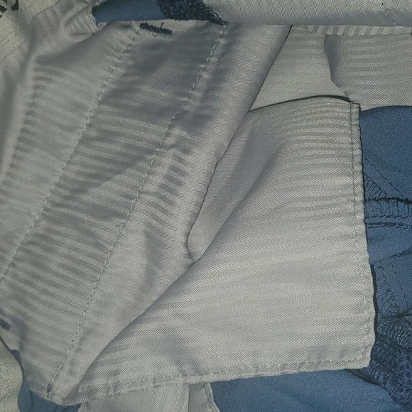 Callaway Shorts Mens Size 36 Blue Dotted Pattern Wallpaper Golf Flat Fro… - Picture 5 of 8